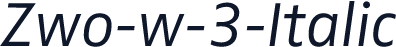 Zwo-w-3-Italic