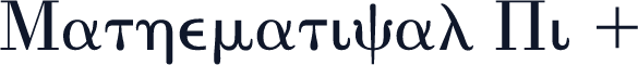 Mathematical Pi 1