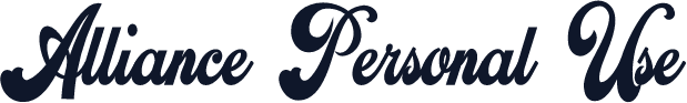 Alliance Personal Use