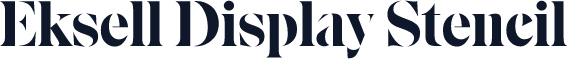 Eksell Display Stencil