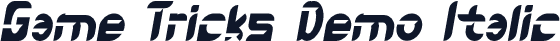 Game Tricks Demo Italic