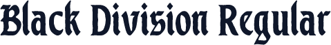 Black Division Regular