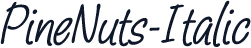 ☞PineNuts-Italic
