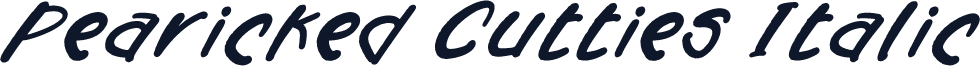 Pearicked Cutties Italic