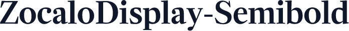 ZocaloDisplay-Semibold