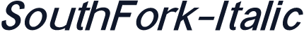 SouthFork-Italic