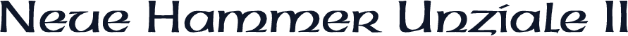 Neue Hammer Unziale II