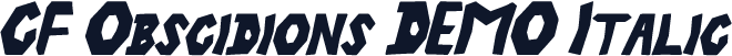 CF Obscidions DEMO Italic