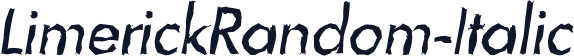 LimerickRandom-Italic