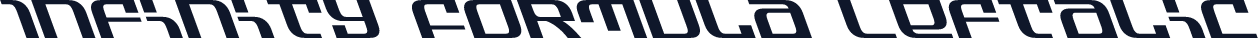 Infinity Formula Leftalic