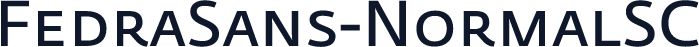 FedraSans-NormalSC