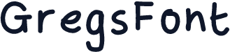 GregsFont