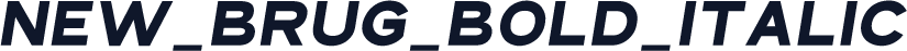 NEW_BRUG_Bold_Italic