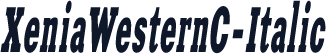 XeniaWesternC-Italic