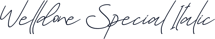 Welldone Special Italic