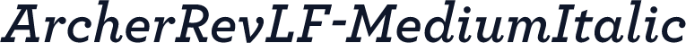 ArcherRevLF-MediumItalic
