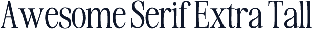Awesome Serif Extra Tall