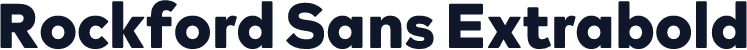 Rockford Sans Extrabold