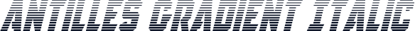 Antilles Gradient Italic