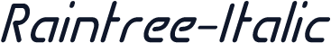 Raintree-Italic