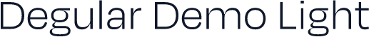 Degular Demo Light