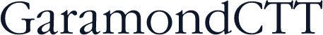 GaramondCTT
