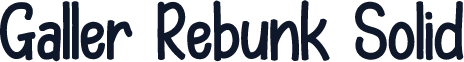 Galler Rebunk Solid