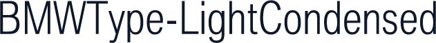 BMWType-LightCondensed