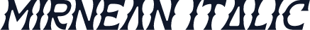 MIRNEAN Italic