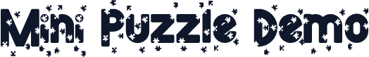 Mini Puzzle Demo