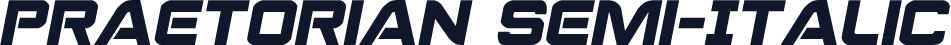 Praetorian Semi-Italic