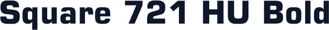 Square 721 HU Bold
