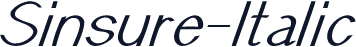 Sinsure-Italic