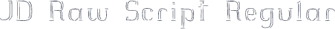 JD Raw Script Regular