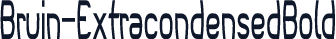 Bruin-ExtracondensedBold