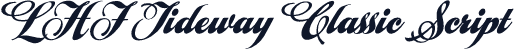 LHF Tideway Classic Script