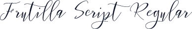 Frutilla Script Regular
