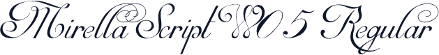 Mirella Script W05 Regular