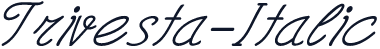 Trivesta-Italic