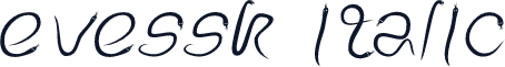 EveSSK Italic