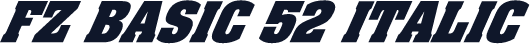 FZ BASIC 52 ITALIC