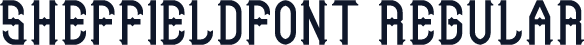 SheffieldFont Regular