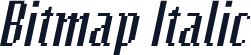 Bitmap Italic