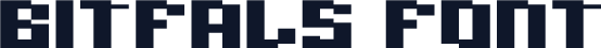 Bitfals Font