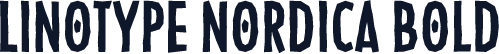 Linotype Nordica Bold
