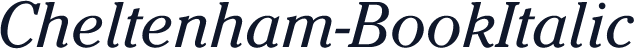 Cheltenham-BookItalic
