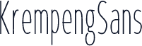 KrempengSans