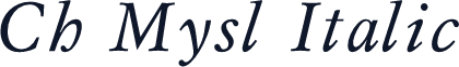 Ch Mysl Italic