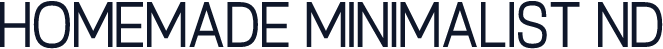 Homemade Minimalist ND