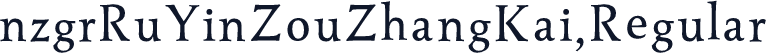nzgrRuYinZouZhangKai,Regular